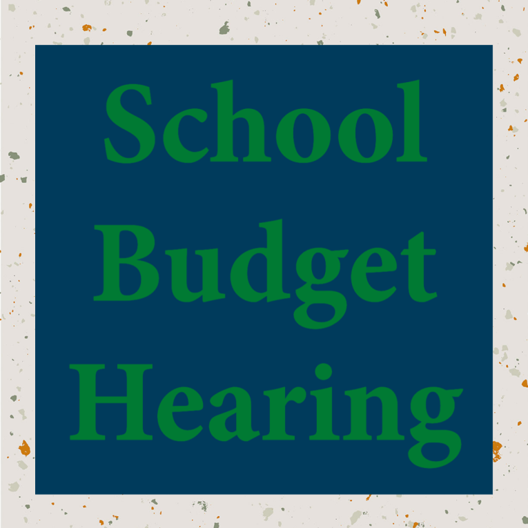 Fiscal Year 2024  School Budget Hearing